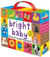 Bright Baby First Learning Box [With BooksWith TeetherWith Flash Cards] edito da Priddy Books