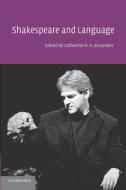 Shakespeare and Language edito da Cambridge University Press
