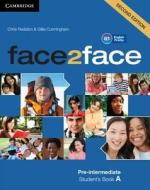 face2face Pre-intermediate A Student¿s Book di Chris Redston edito da Cambridge University Press