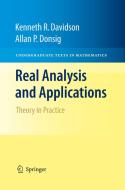 Real Analysis and Applications di Kenneth R. Davidson, Allan P. Donsig edito da Springer New York