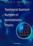 Topological Quantum Numbers In Nonrelativistic Physics di David (Univ Of Washington Thouless edito da World Scientific Publishing Co Pte Ltd