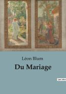 Du Mariage di Léon Blum edito da SHS Éditions