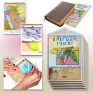 Then and Now Bible Maps Insert edito da GT Luscombe