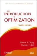 Optimization 4E di Chong edito da John Wiley & Sons