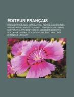 Diteur Fran Ais: Jean Cayrol, Pierre-ju di Livres Groupe edito da Books LLC, Wiki Series