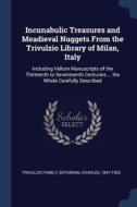 Incunabulic Treasures And Meadieval Nugg di TRIVULZIO FAMILY edito da Lightning Source Uk Ltd