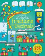 Lift-the-flap Fractions And Decimals di Rosie Dickins edito da Usborne Publishing Ltd