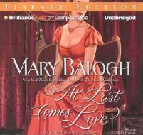 At Last Comes Love di Mary Balogh edito da Brilliance Audio