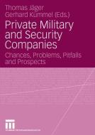 Private Military and Security Companies edito da VS Verlag für Sozialw.