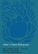 Water-in-Plants Bibliography edito da Springer Netherlands