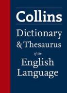 Collins Dictionary & Thesaurus Of The English Language edito da Harpercollins Publishers