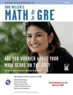 GRE, Miller's Math for the di Bob Miller, Gre edito da Research & Education Association