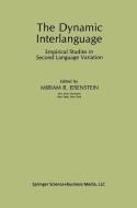 The Dynamic Interlanguage edito da Springer US