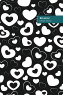 Enamor Lifestyle Journal, Blank Write-in Notebook, Dotted Lines, Wide Ruled, Size (A5) 6 x 9 In (Black) di Design edito da BLURB INC