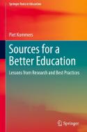 Sources for a Better Education di Piet Kommers edito da Springer International Publishing