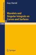 Wavelets and Singular Integrals on Curves and Surfaces di Guy David edito da Springer Berlin Heidelberg