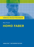 Homo faber. Textanalyse und Interpretation di Max Frisch edito da Bange C. GmbH