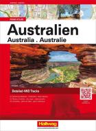 Australien Road Atlas edito da Hallwag Karten Verlag