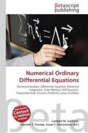 Numerical Ordinary Differential Equations edito da Betascript Publishing