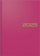 Brunnen 1079561645 Buchkalender Modell 795 (2025)  1 Seite = 1 Tag  A5  352 Seiten  Balacron-Einband  pink edito da Baier & Schneider