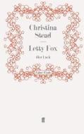 Letty Fox di Christina Stead edito da Faber and Faber ltd.