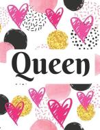 Queen: Personalized Name Journal with Blank Lined Paper di Perky Pages edito da INDEPENDENTLY PUBLISHED