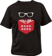 Book Nerd T-Shirt Small edito da Gibbs Smith