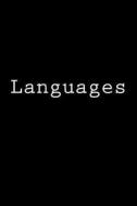 Languages: Notebook di Wild Pages Press edito da Createspace Independent Publishing Platform