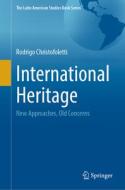 International Heritage di Rodrigo Christofoletti edito da Springer International Publishing