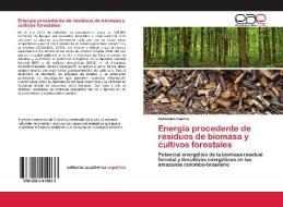 Energía procedente de residuos de biomasa y cultivos forestales di Sebastian Cuervo edito da Editorial Académica Española