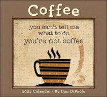 Coffee 2024 Deluxe Wall Calendar di Dan DiPaolo edito da Andrews McMeel Publishing