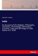 India di Edward C. Sachau edito da hansebooks