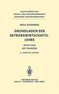 Grundlagen Der Betriebswirtschaftslehre di Erich Gutenberg edito da Springer-verlag Berlin And Heidelberg Gmbh & Co. Kg