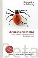 Chrysolina Americana edito da Betascript Publishing