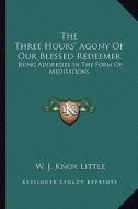 The Three Hours' Agony of Our Blessed Redeemer: Being Addresses in the Form of Meditations di W. J. Knox Little edito da Kessinger Publishing