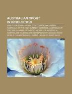 Australian Sport Introduction: Hockey Au di Books Llc edito da Books LLC, Wiki Series