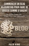 Commencer Un Blog Aujourd'hui Pour Faire De Grosse Somme d'Argent di Felix King edito da Books on Demand