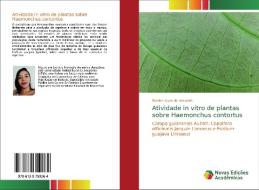 Atividade in vitro de plantas sobre Haemonchus contortus di Suellen Alves de Azevedo edito da Novas Edições Acadêmicas