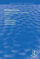 Working Europe edito da Taylor & Francis Ltd