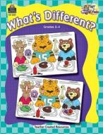 What's Different?, Grades 3-4 di Christine Smith edito da Teacher Created Materials