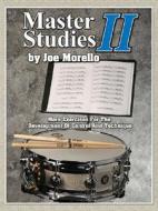 Master Studies II di Joe Morello edito da Hal Leonard Corporation