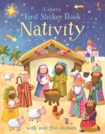 First Sticker Book Nativity di Felicity Brooks edito da Usborne Publishing Ltd