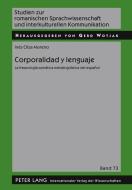 Corporalidad y lenguaje di Inés Olza Moreno edito da Lang, Peter GmbH