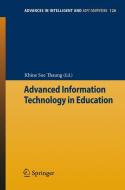 Advanced Information Technology in Education edito da Springer-Verlag GmbH