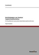 Exit-Strategien von Venture Capital-Gesellschaften di Frank Barsch edito da Examicus Publishing