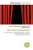 Don Davis (composer) edito da Vdm Publishing House
