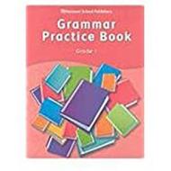 Grammar Practice Book Grade 1: Student Edition di HSP edito da Harcourt School Publishers
