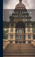 Public Laws of the State of Maine di Maine edito da LEGARE STREET PR