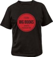 I Like Big Books T-Shirt Medium di Daniel Gibson edito da Gibbs Smith
