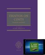 Friston On Costs di Friston edito da OUP Oxford